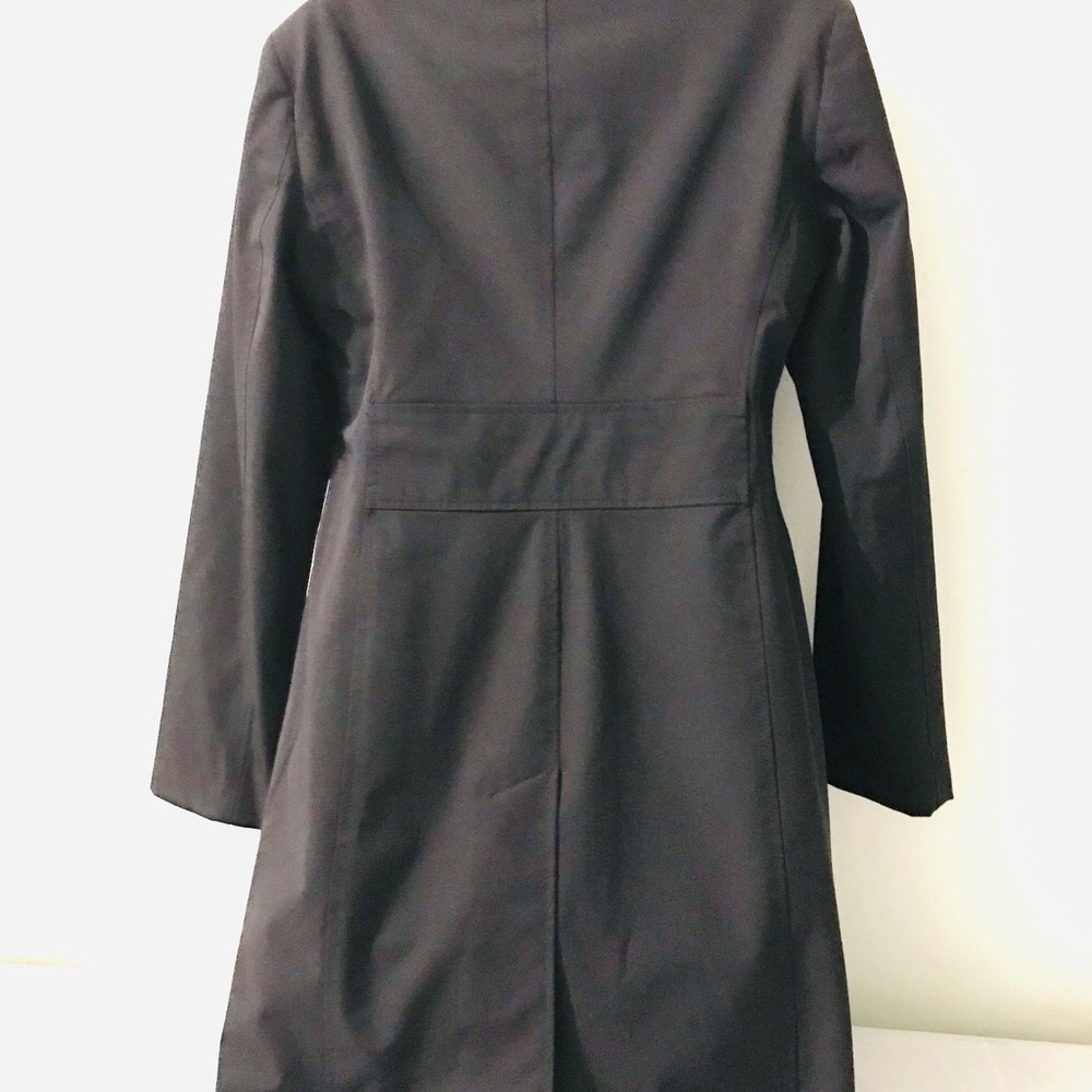 Ann Taylor black trench coat - Picture 6 of 11